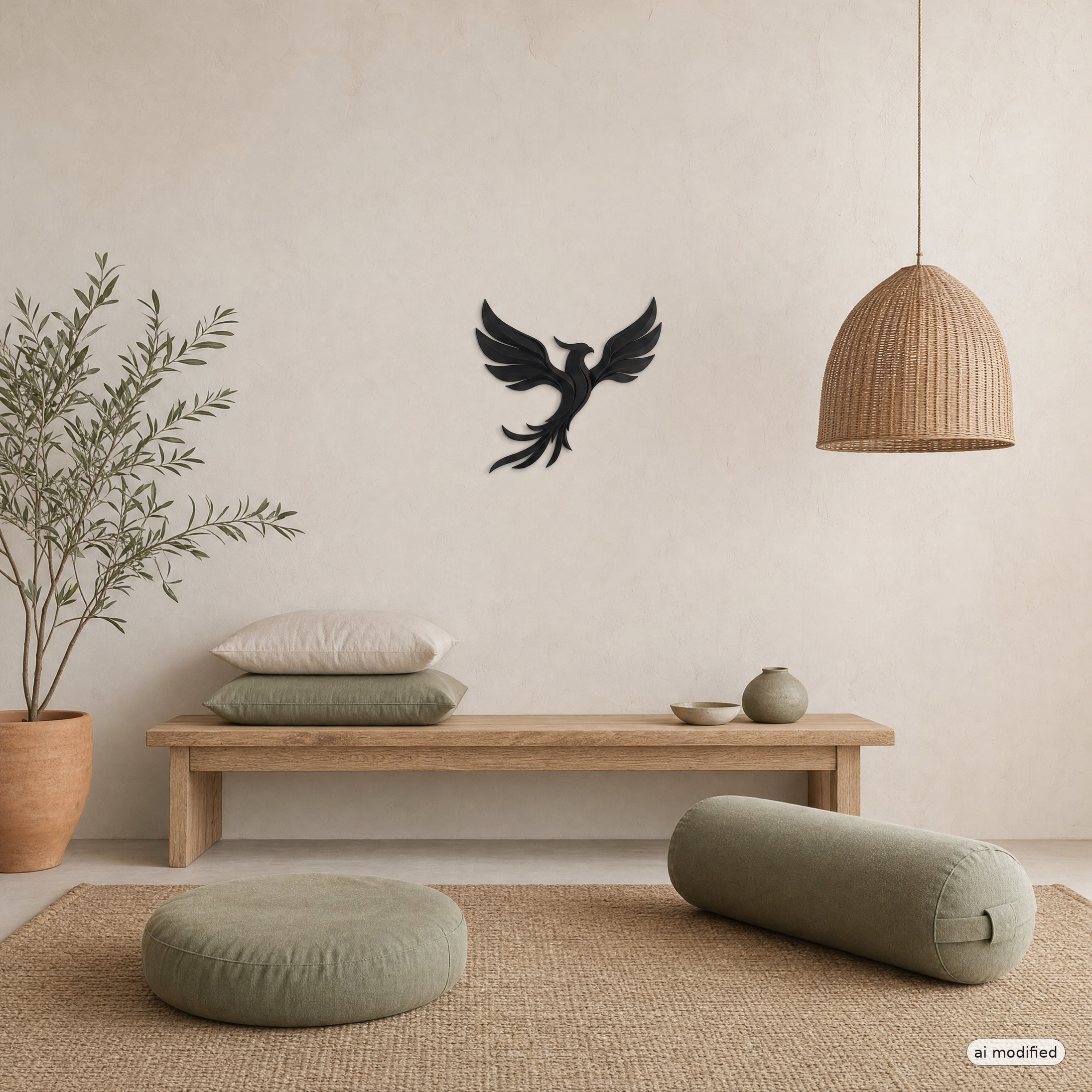 Black Phoenix: a rebirth amulet for the wall