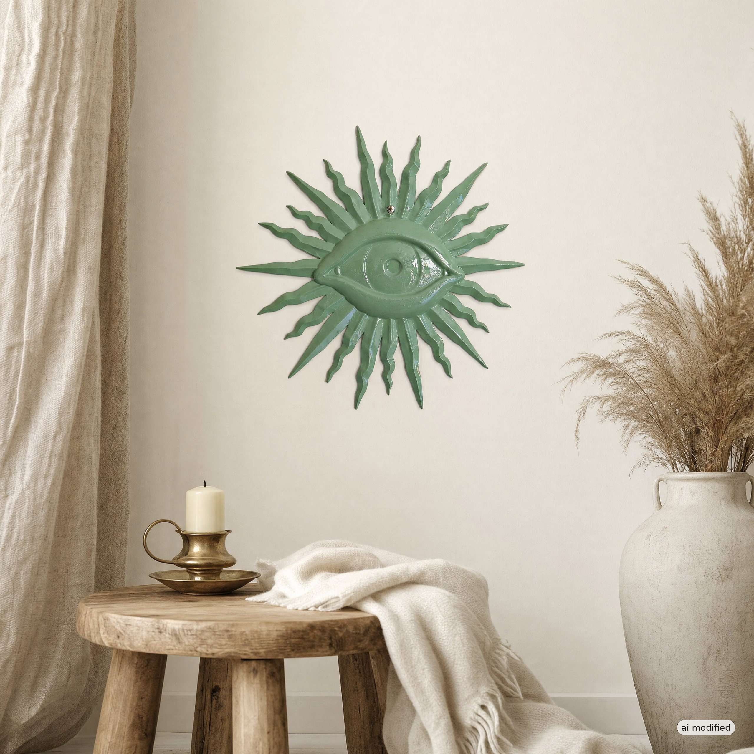 Green Solar Eye: a visual anchor for balance