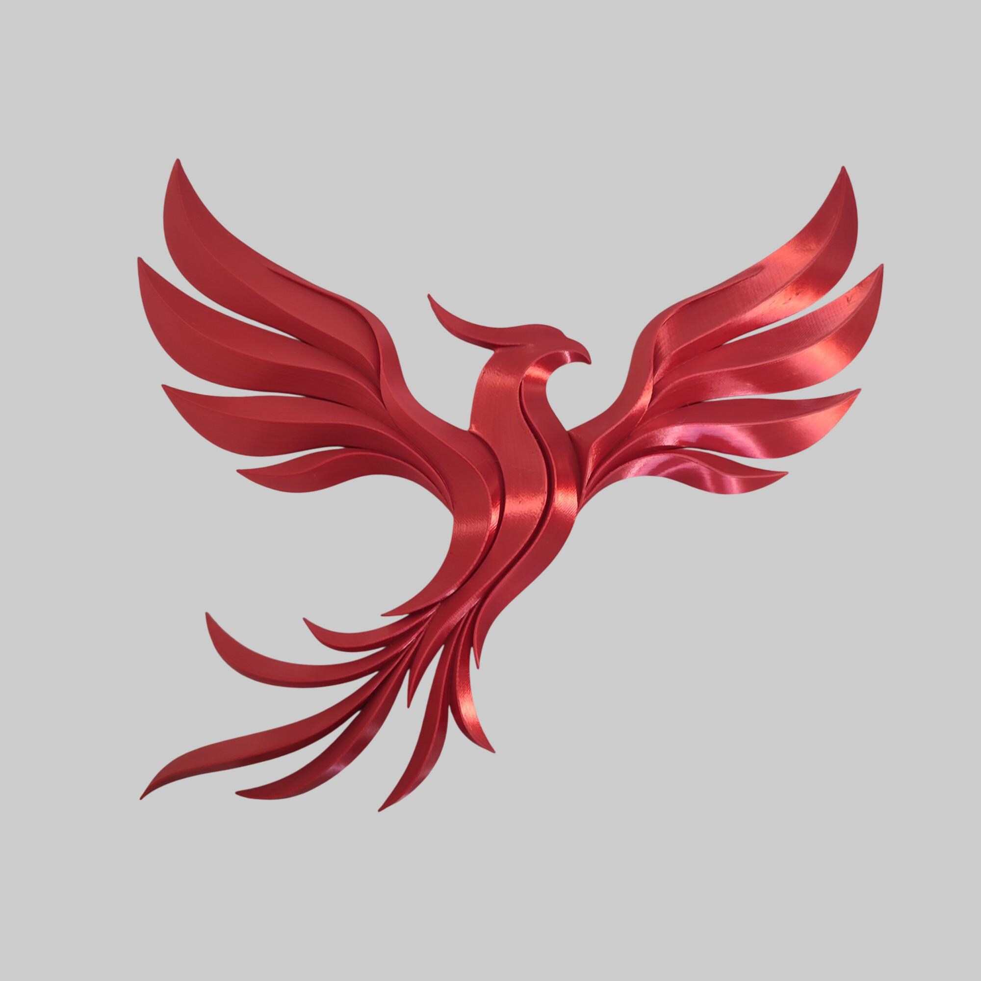 Silk Red on neutral walls: balancing the Phoenix's fire